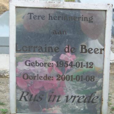 BEER Lorraine, de 1954-2001