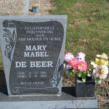 BEER Mary Mabel, de 1916-2005