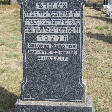 BURNSTEIN Solomon -1941