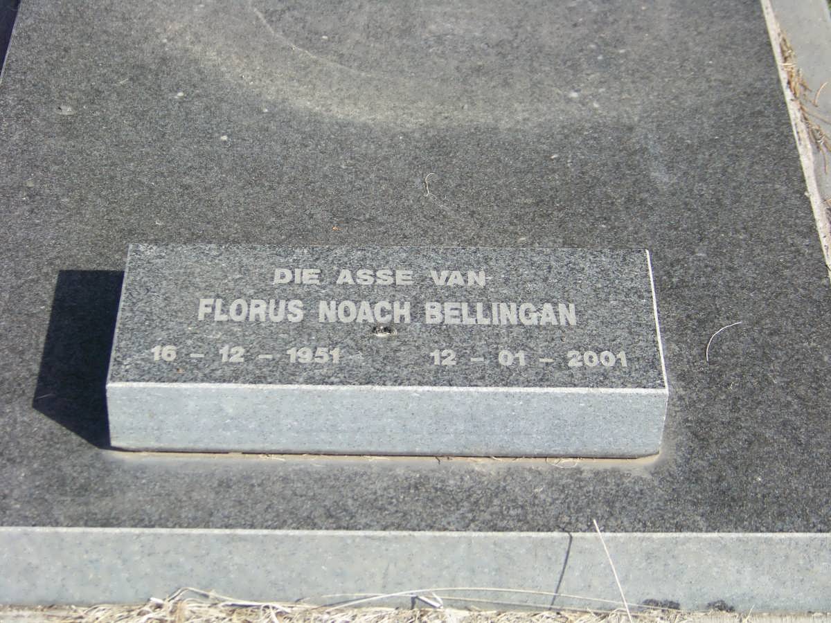 BELLINGAN Florus Noach 1951-2001