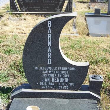 BARNARD Jan Hendrik 1904-1983