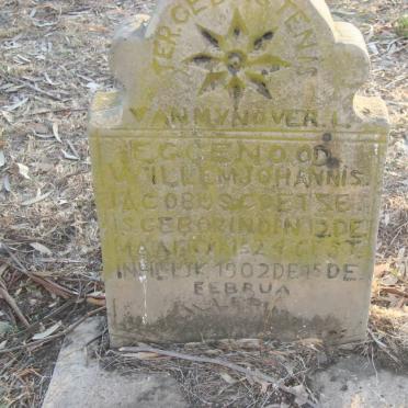 COETZEE Willem Johannis Jacobus 1852-1902