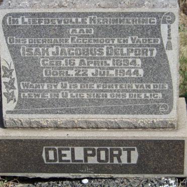 DELPORT Isak Jacobus 1894-1944