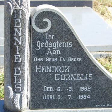 ELS Hendrik Cornelis 1962-1984