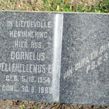 ELS Cornelus Wellehellemus 1954-1969