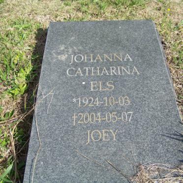 ELS Johanna Catharina 1924-2004