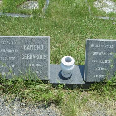 ELS Barend Gerhardus 1897-1974 &amp; Margaretha Jacoba FOURIE 1899-1980