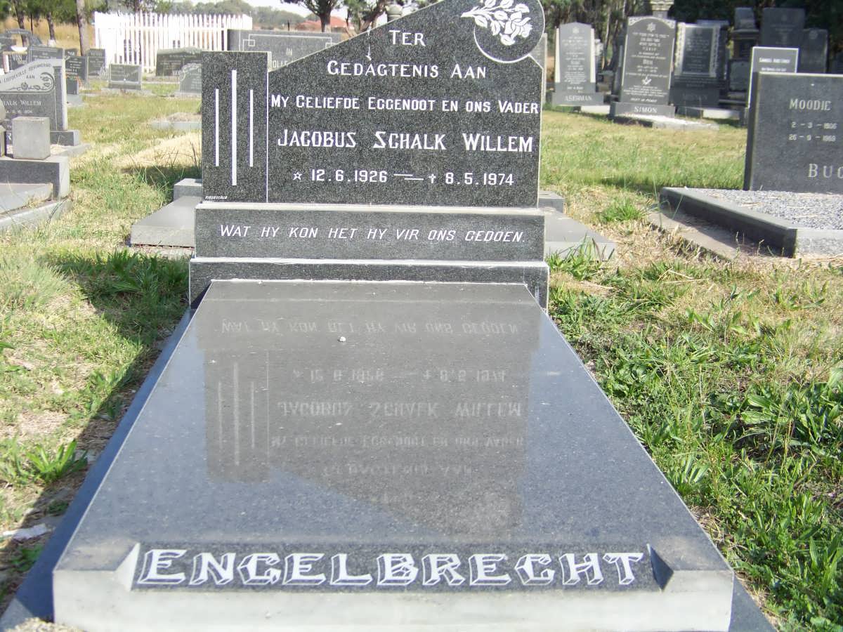 ENGELBRECHT Jacobus Schalk Willem 1926-1974