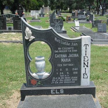 ELS Catrina Jacoba Maria nee HATTINGH 1940-1991