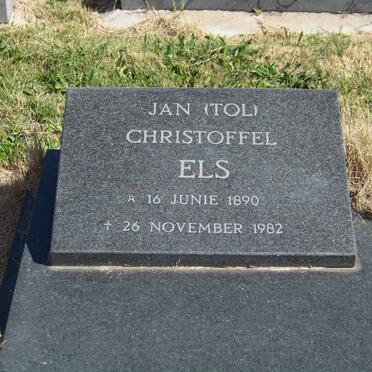 ELS Jan Christoffel 1890-1982 &amp; Elsie Susanna GRIESEL 1899-1981