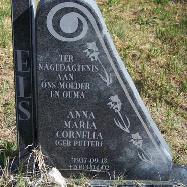 ELS Anna Maria Cornelia nee PUTTER 1937-2003