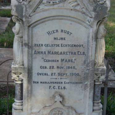 ELS Anna Margaretha nee MARE 1845-1900