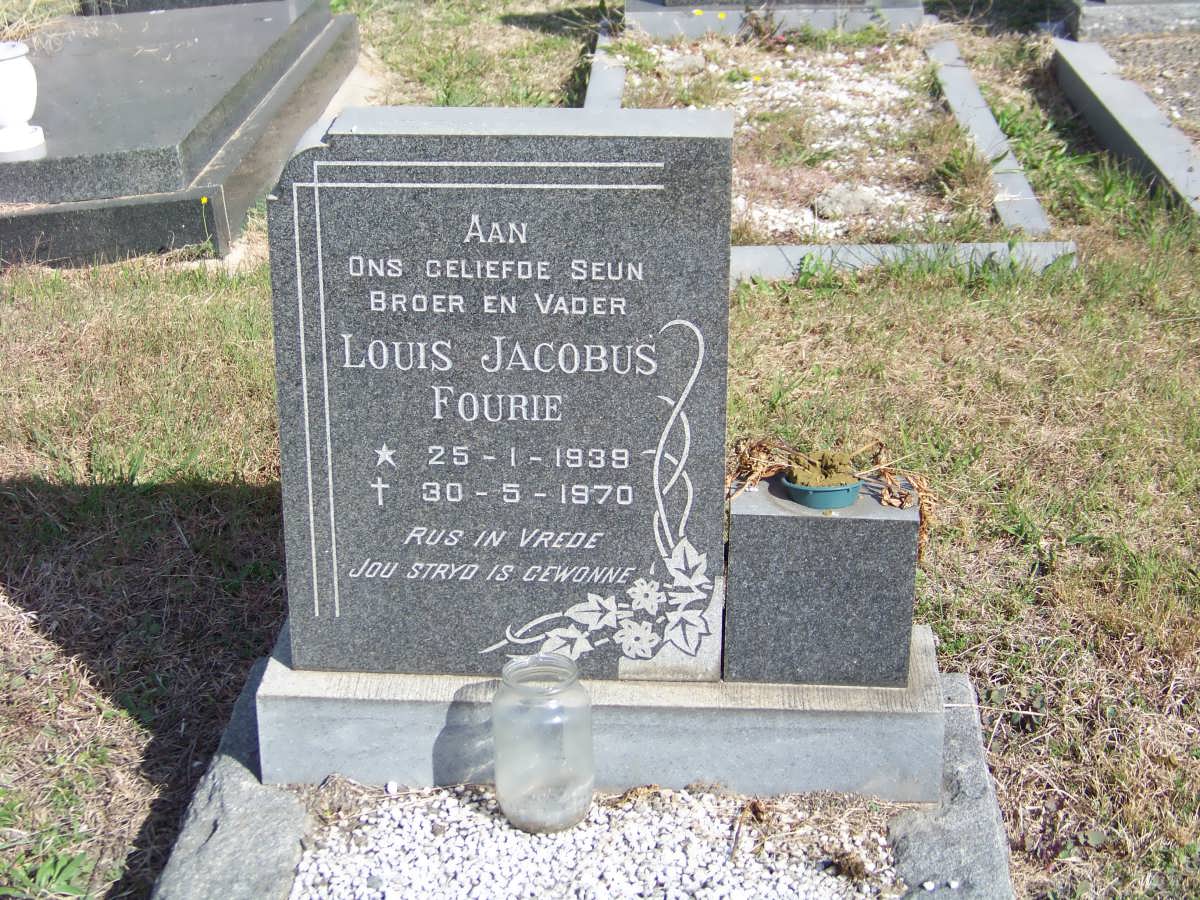 FOURIE Louis Jacobus 1939-1970