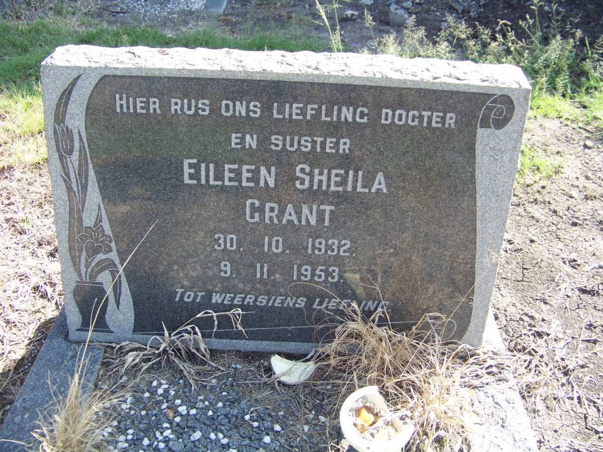 GRANT Eileen Sheila 1932-1953