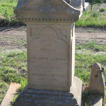 GARNER William K. -1895