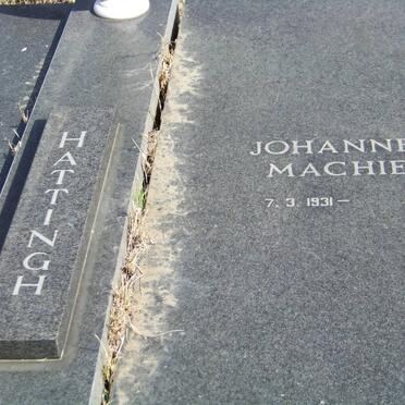 HATTINGH Johannes Machiel 1931- 