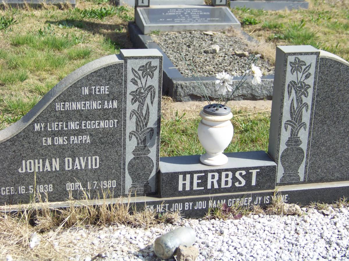 HERBST Johan David 1938-1980