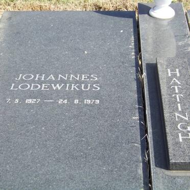 HATTINGH Johannes Lodewikus 1927-1979