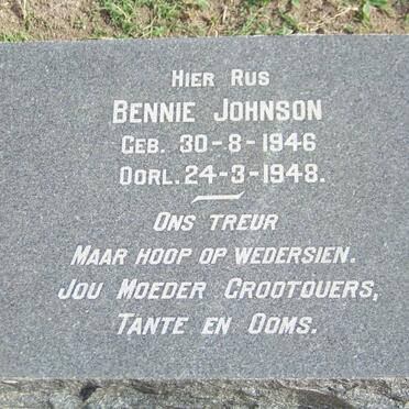 JOHNSON Bennie 1946-1948