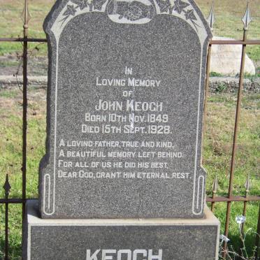 KEOGH John 1849-1928