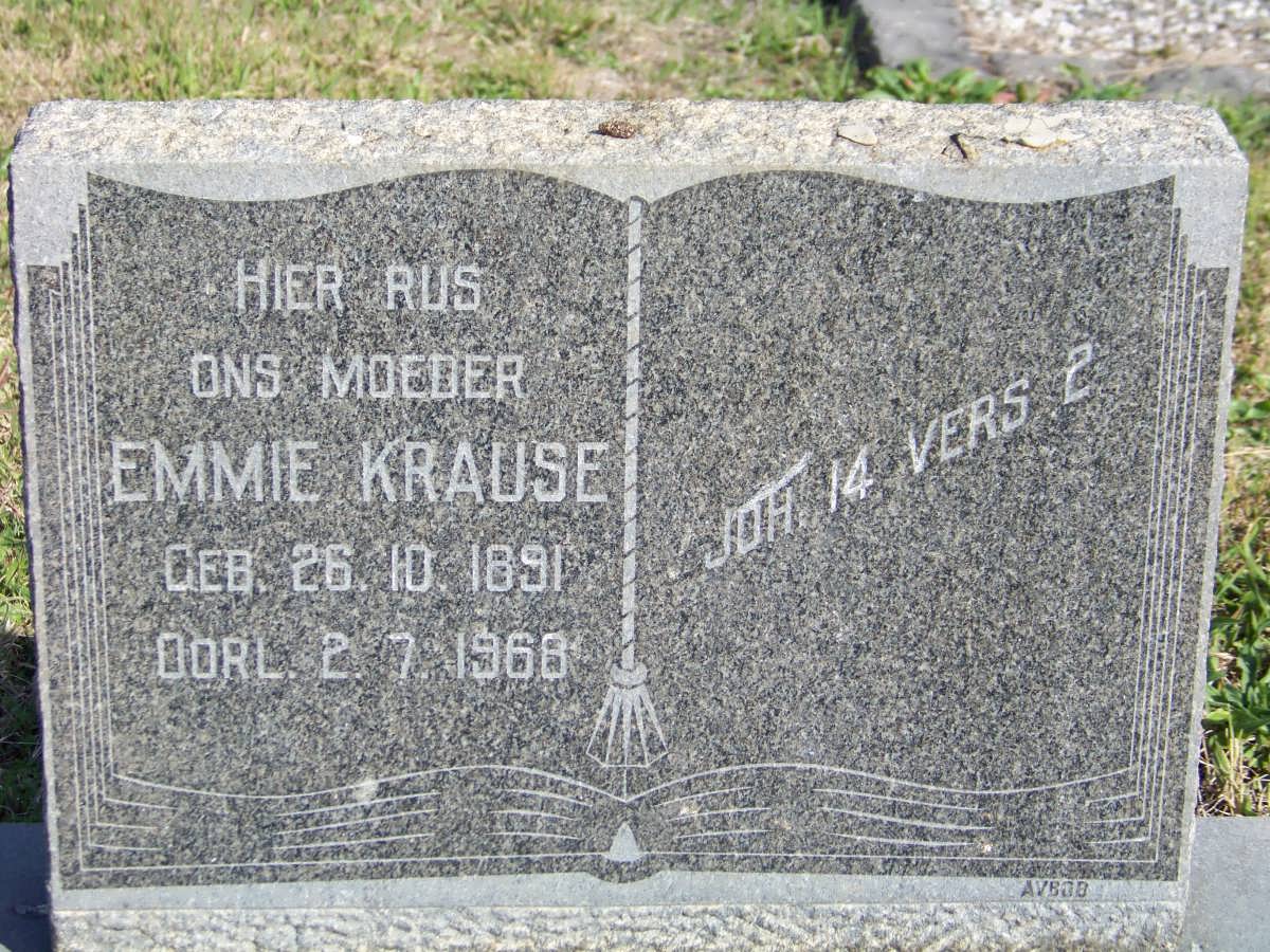 KRAUSE Emmie 1891-1968