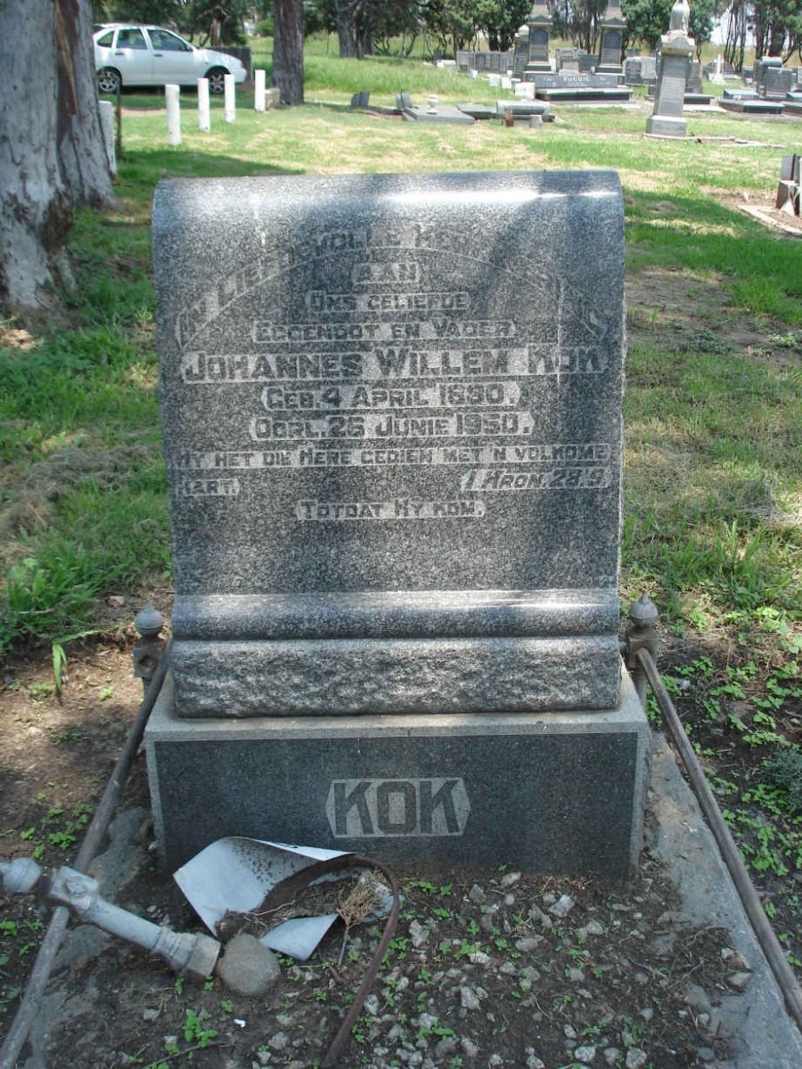 KOK Johannes Willem 1890-1950