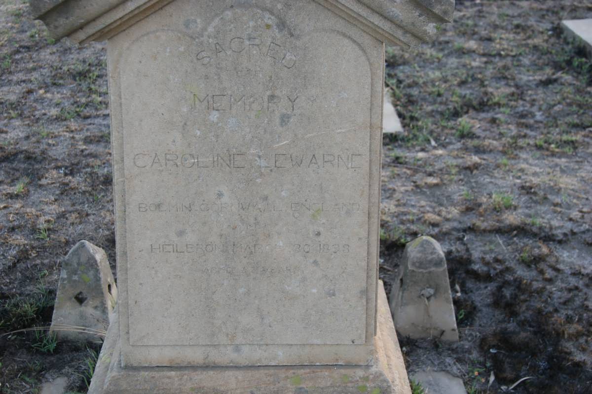 LEWARNE Caroline -1898