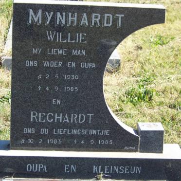 MYNHARDT Willie 1930-1985 :: MYNHARDT Reghardt 1983-1985