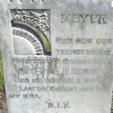 MEYER Nicolaas Hendrik 1947-1947