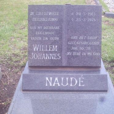 NAUDE Willem Johannes 1913-1975