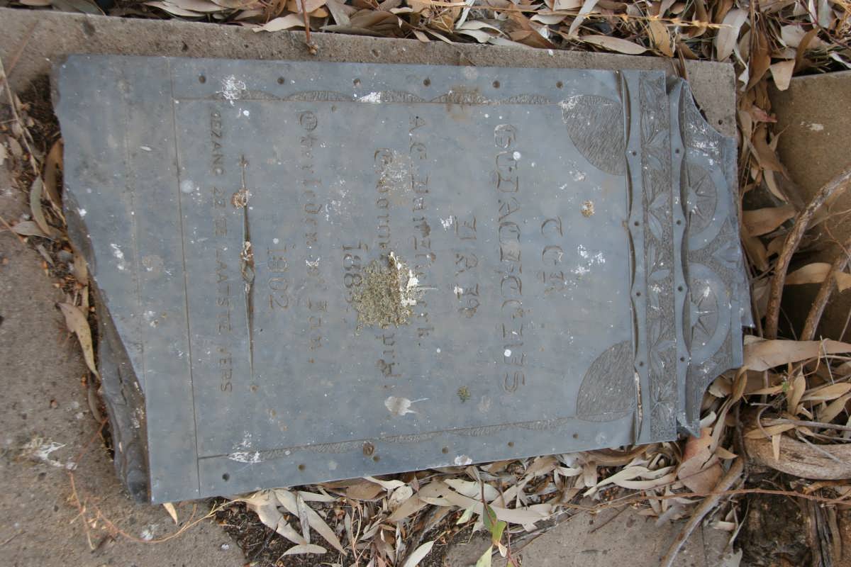 NIEKERK A.C., van 1883-1902