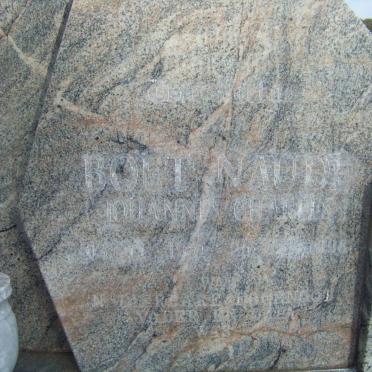 NAUDE Johannes Charles 1931-1996