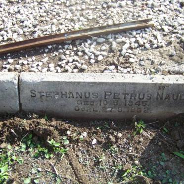 NAUDE Stephanus Petrus 1845-1932