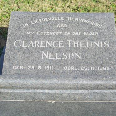 NELSON Clarence Theunis 1911-1962