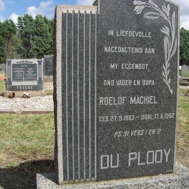 PLOOY Roelof Machiel, du 1883-1962