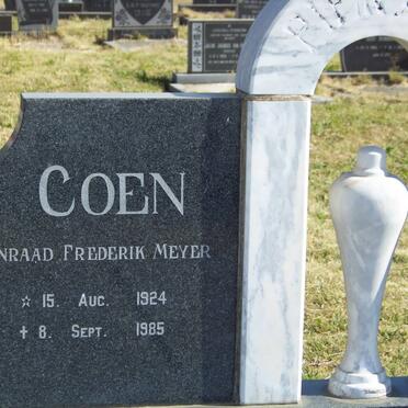 PIENAAR Coenraad Frederik Meyer 1924-1985