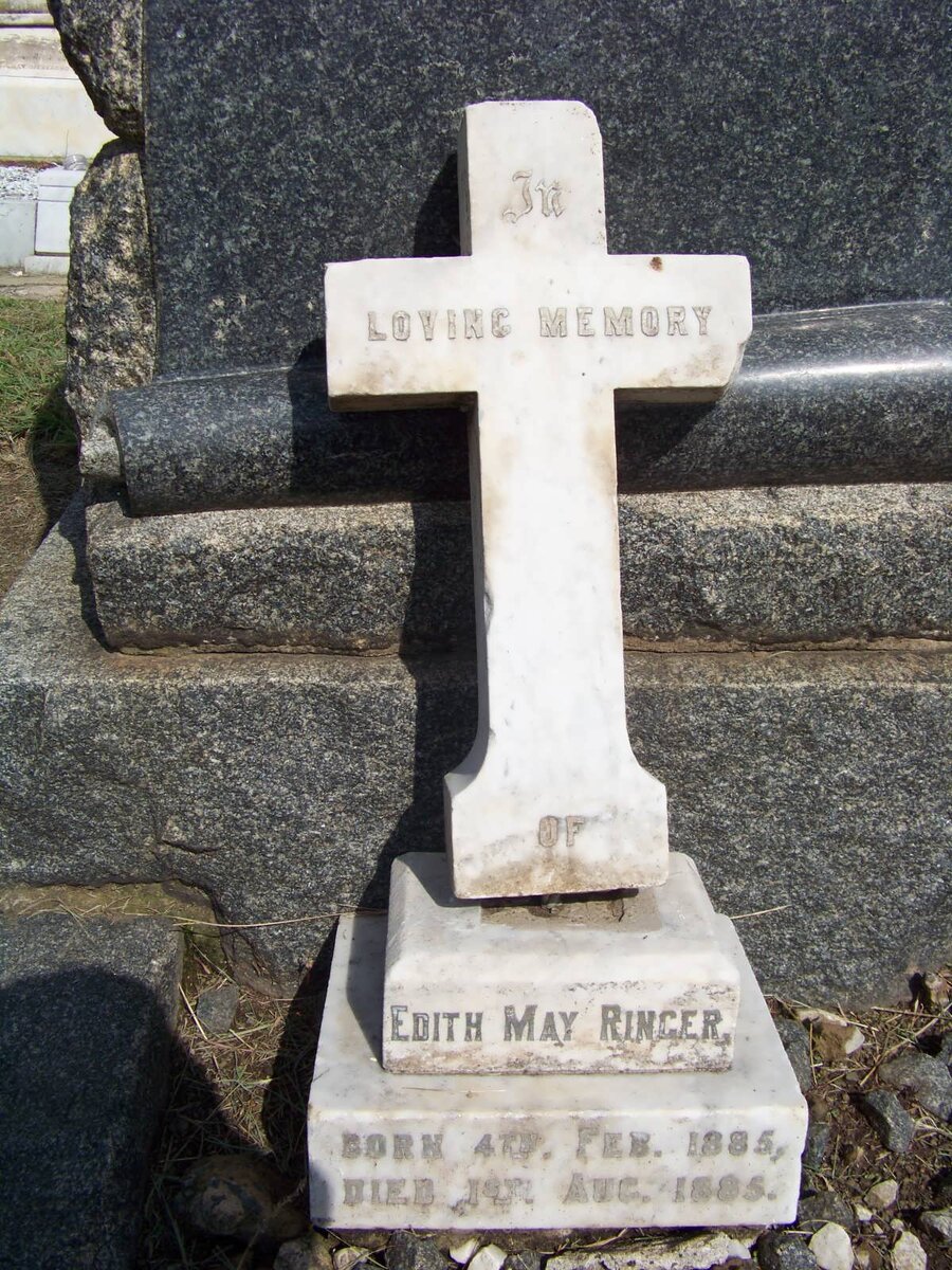 RINGER Edith May 1885-1885