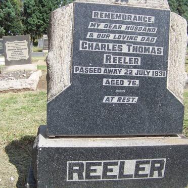 REELER Charles Thomas -1931