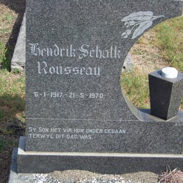 ROUSSEAU Hendrik Schalk 1917-1970