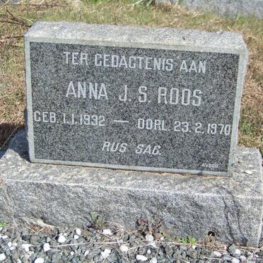 ROOS Anna J.S. 1932-1970
