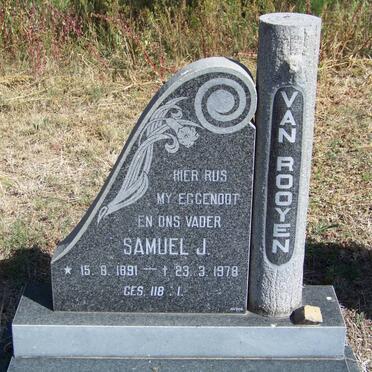 ROOYEN Samuel J., van 1891-1978