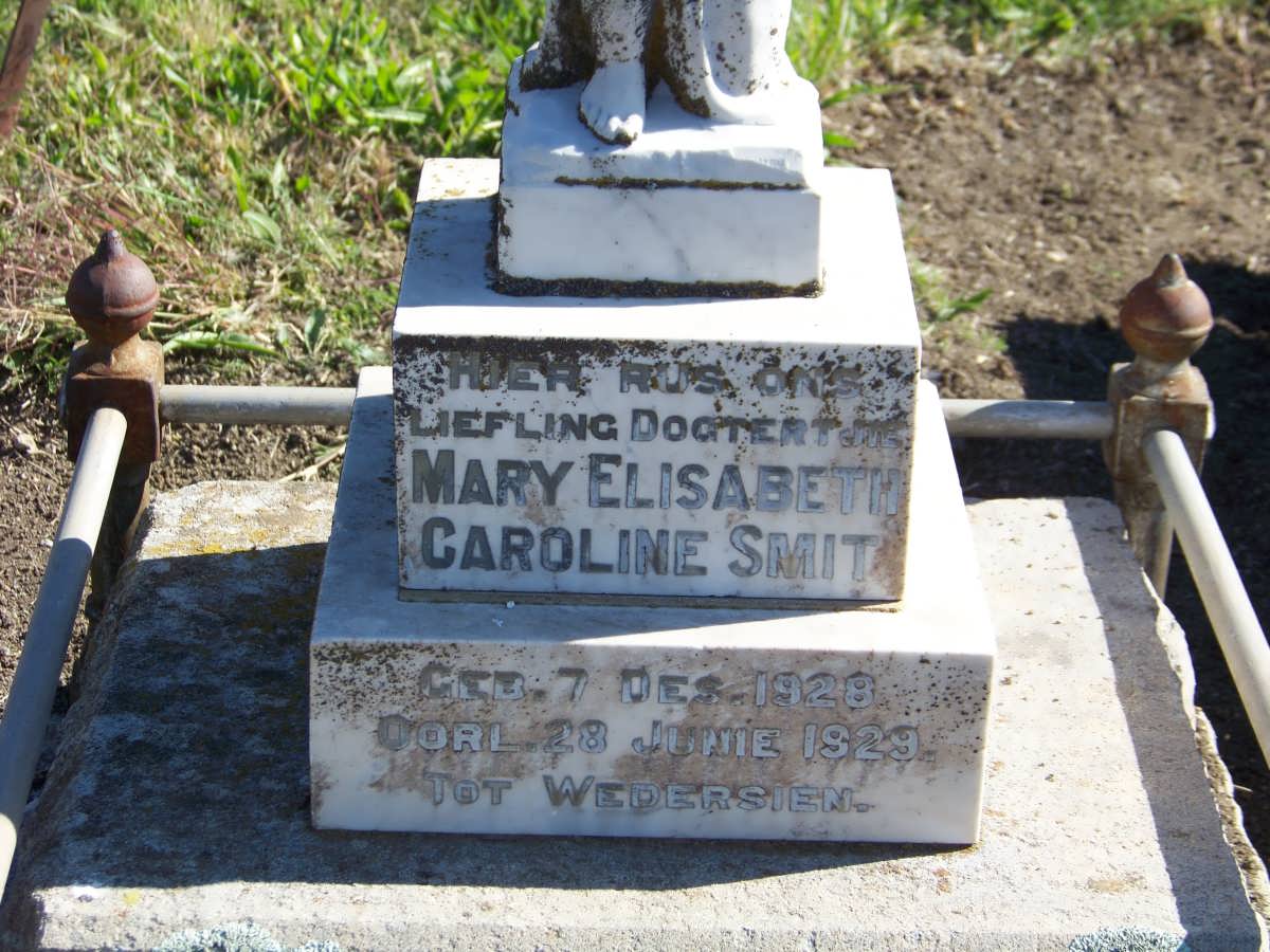 SMIT Mary Elisabeth Caroline 1928-1929