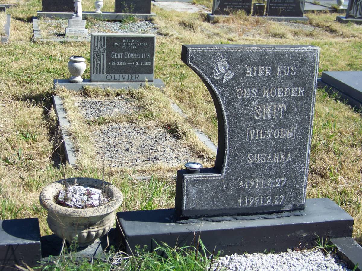 SMIT Susanna nee VILJOEN 1911-1991