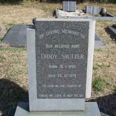SAUTTER Diddy 1895-1979