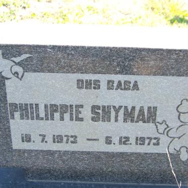 SNYMAN Philippie 1973-1973