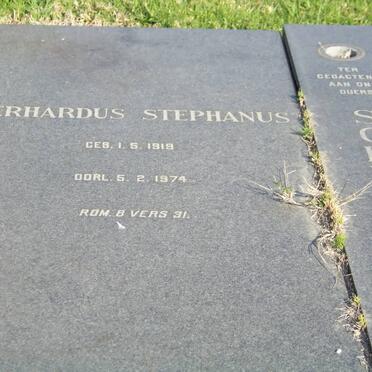 SCHEEPERS Gerhardus Stephanus 1919-1974 &amp; Esther 1918-