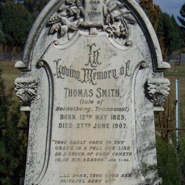 SMITH Thomas 1825-1907
