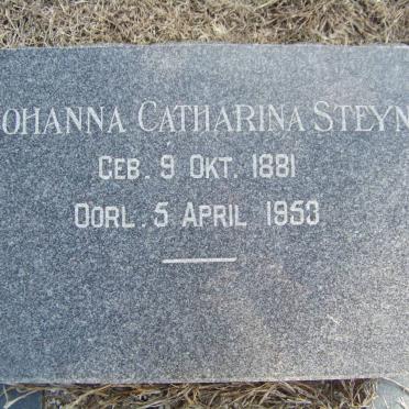 STEYN Johanna Catharina 1881-1953