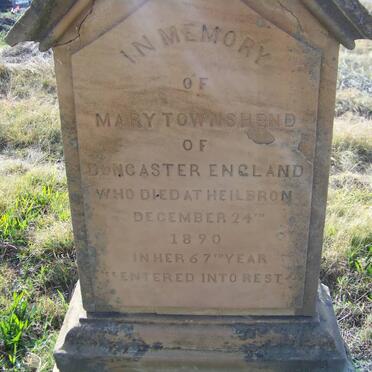 TOWNSHEND Mary -1890