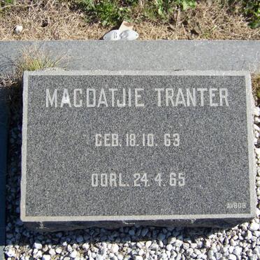 TRANTER Magdatjie 1963-1965